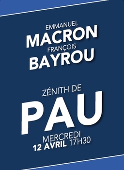 Macron-Barou, PAU mercredi 12 avril 2017
